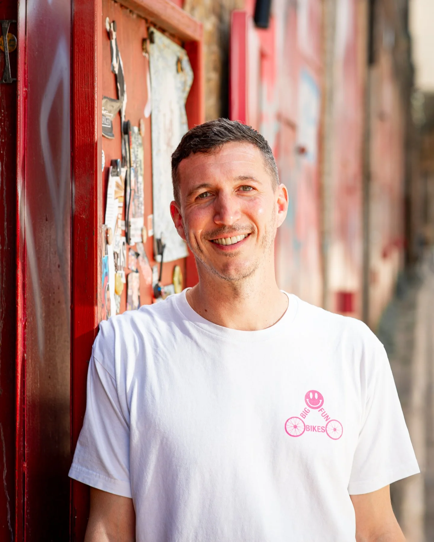 Portrait of Dan from Big Fun Bikes in Haggerston London