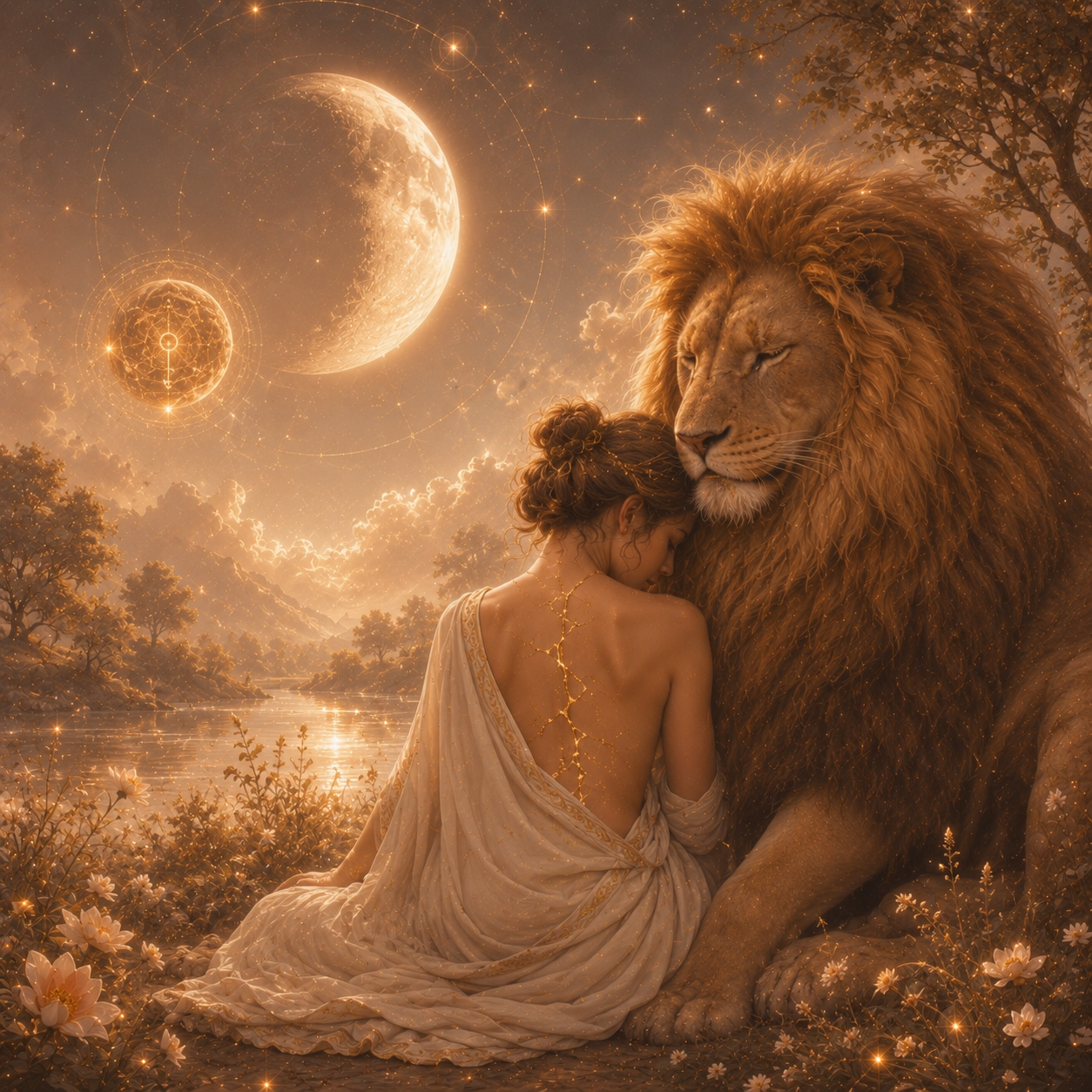 moon healing Chiron