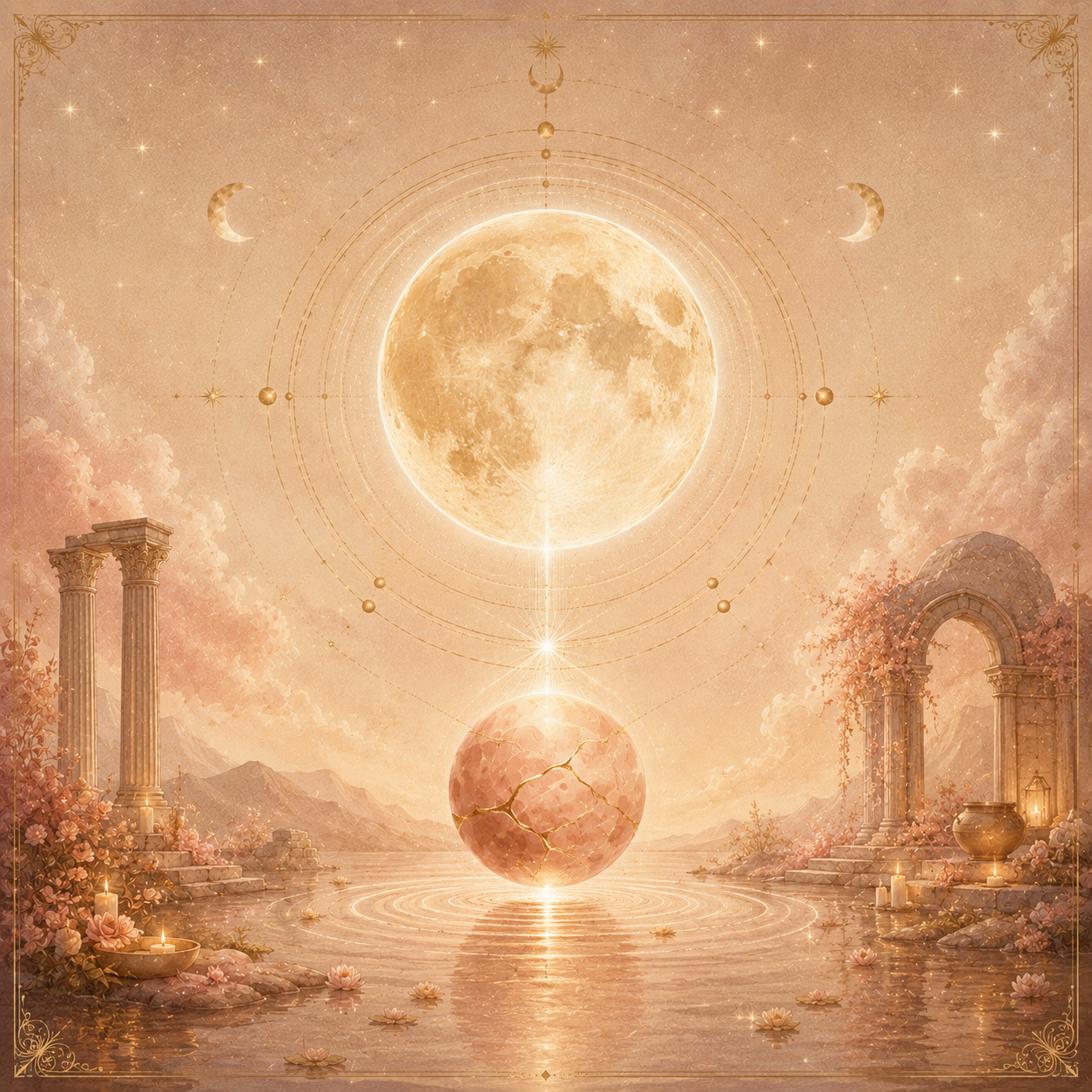 moon conjunct Chiron aspect