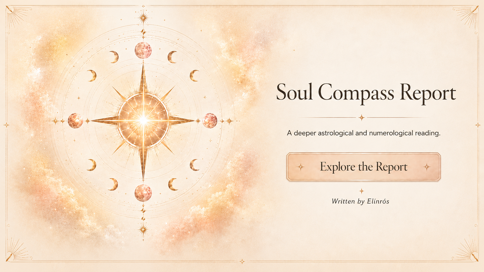 astrology report with numerology