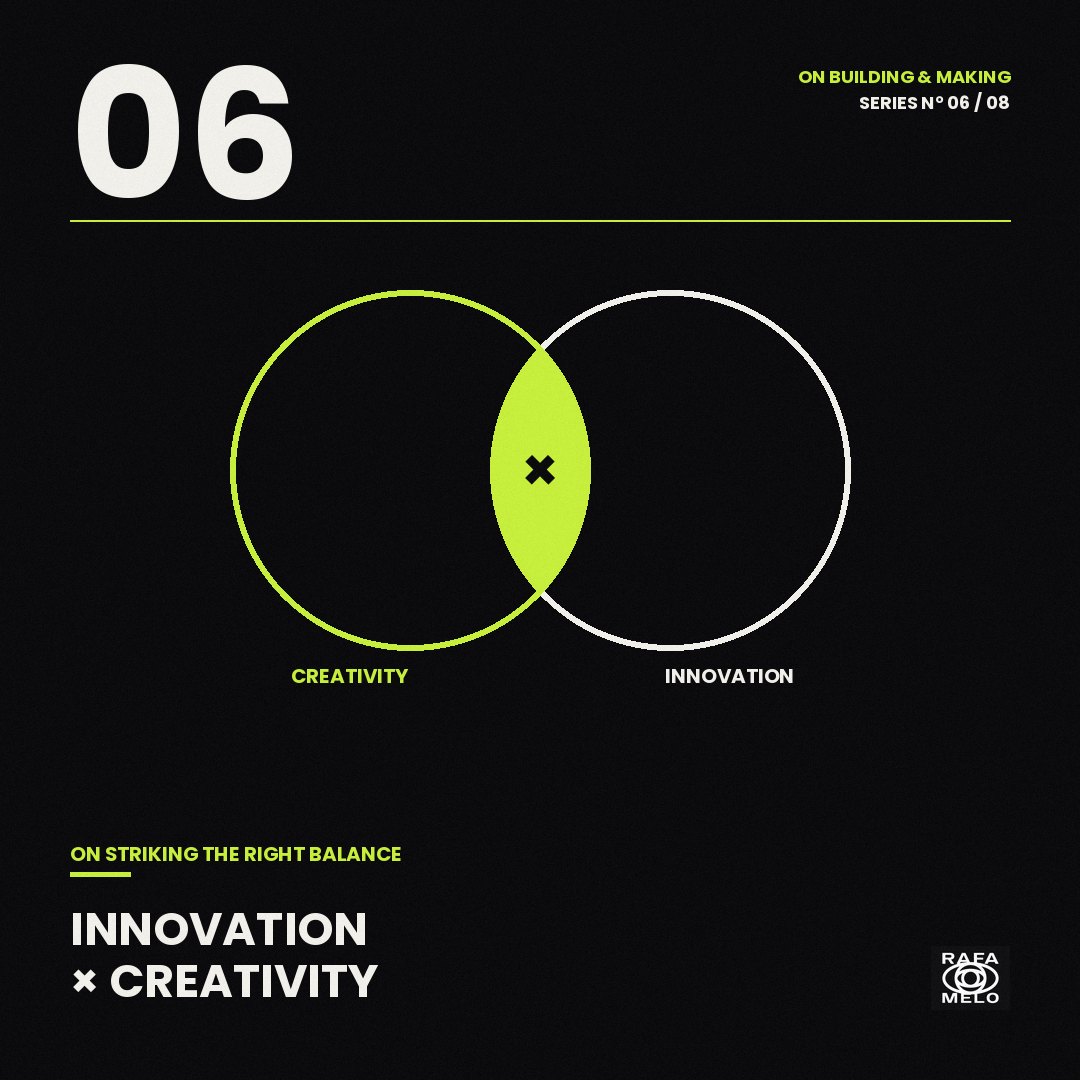 Innovation vs. Creativity: Striking the Right Balance