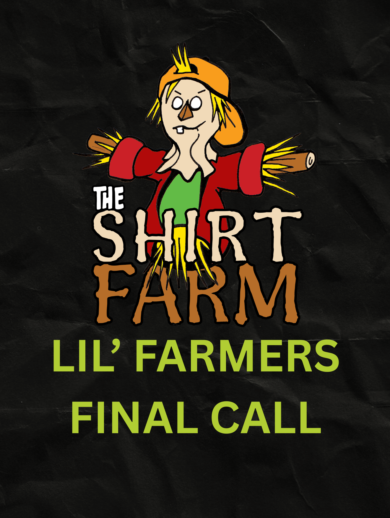 FINAL FEW: Lil Farmers' Specially Priced Tees