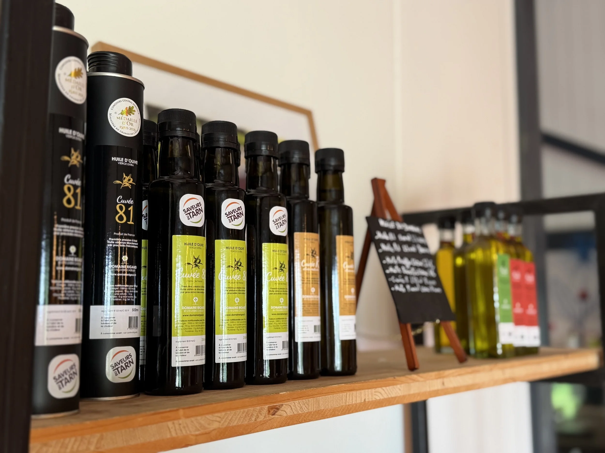 Award Winning Local Olive Oil