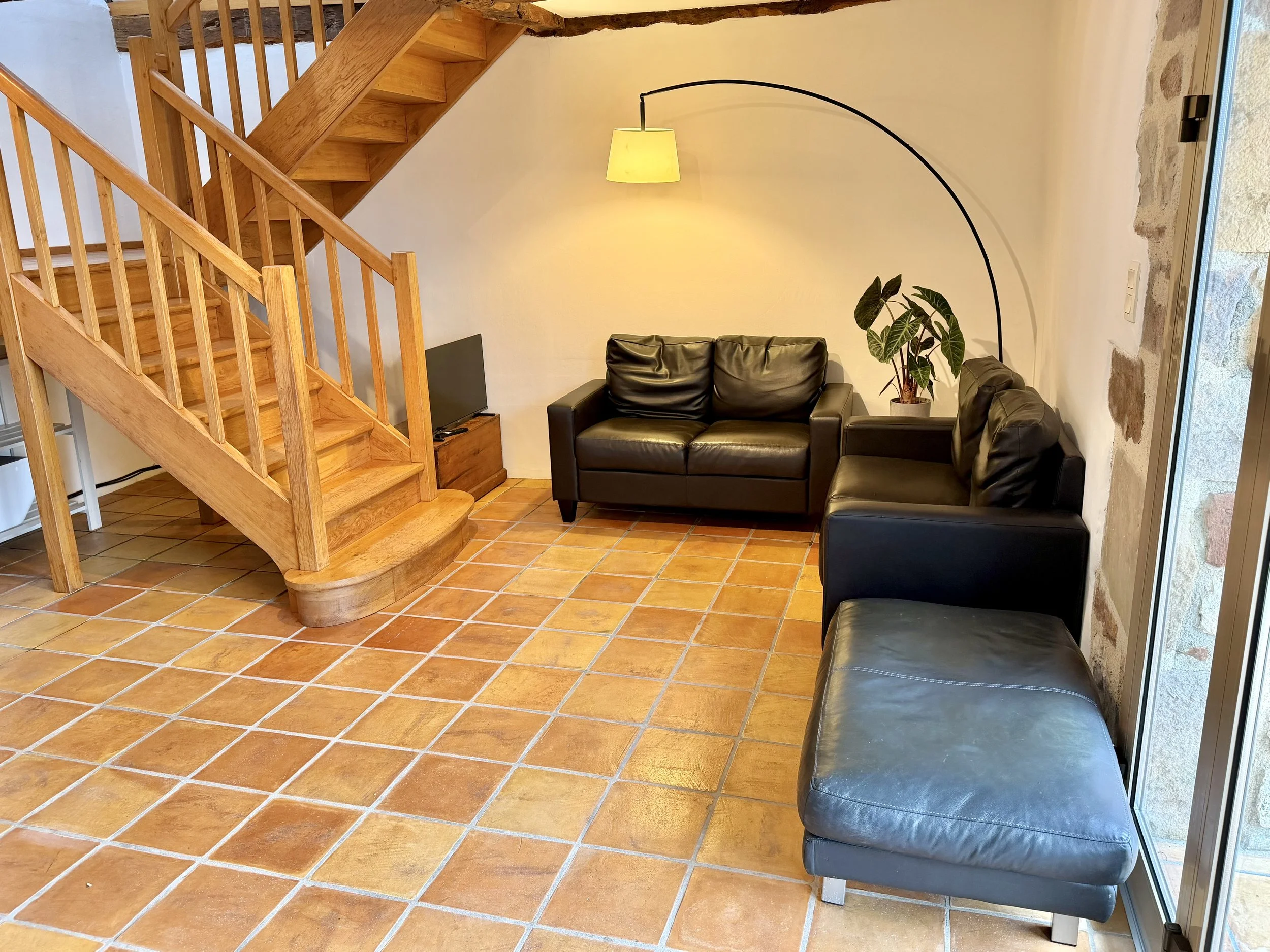 Kitchen and Living Room