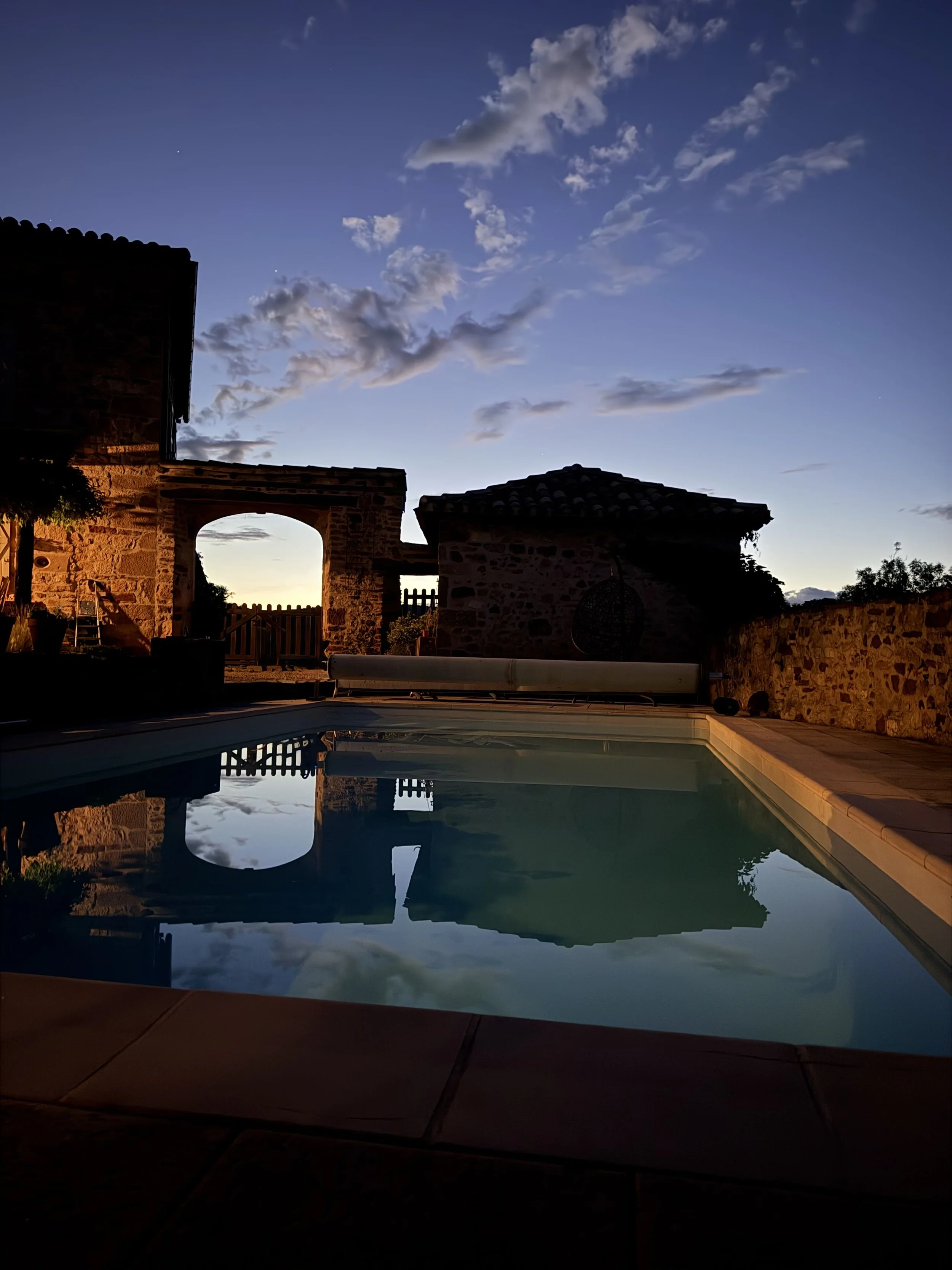 Pool at Dusk
