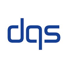 DQS logo in blue on a white background