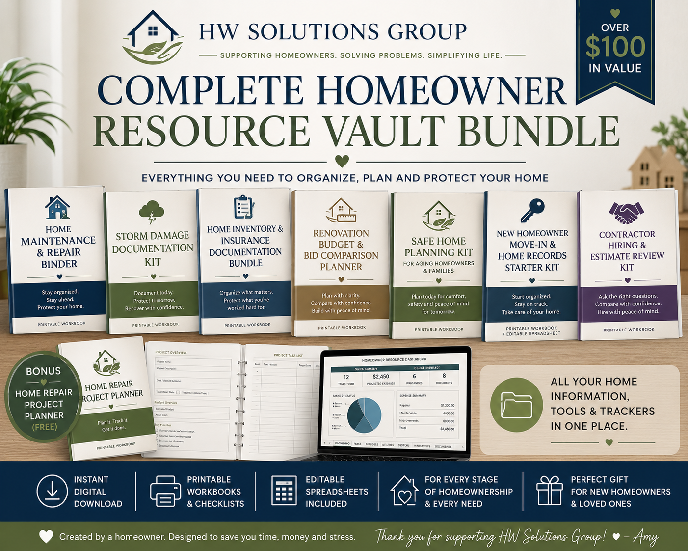 Complete Homeowner Resource Vault Bundle