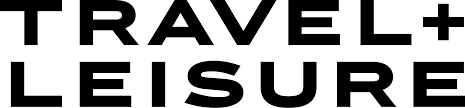 Travel and Leisure logo in black and white.