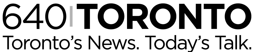 Logo of 640 Toronto, featuring the number 640 and the text 'Toronto's News. Today's Talk.'