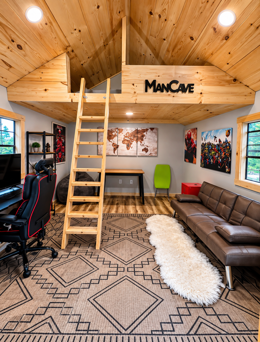 Make-A-Wish Man Cave