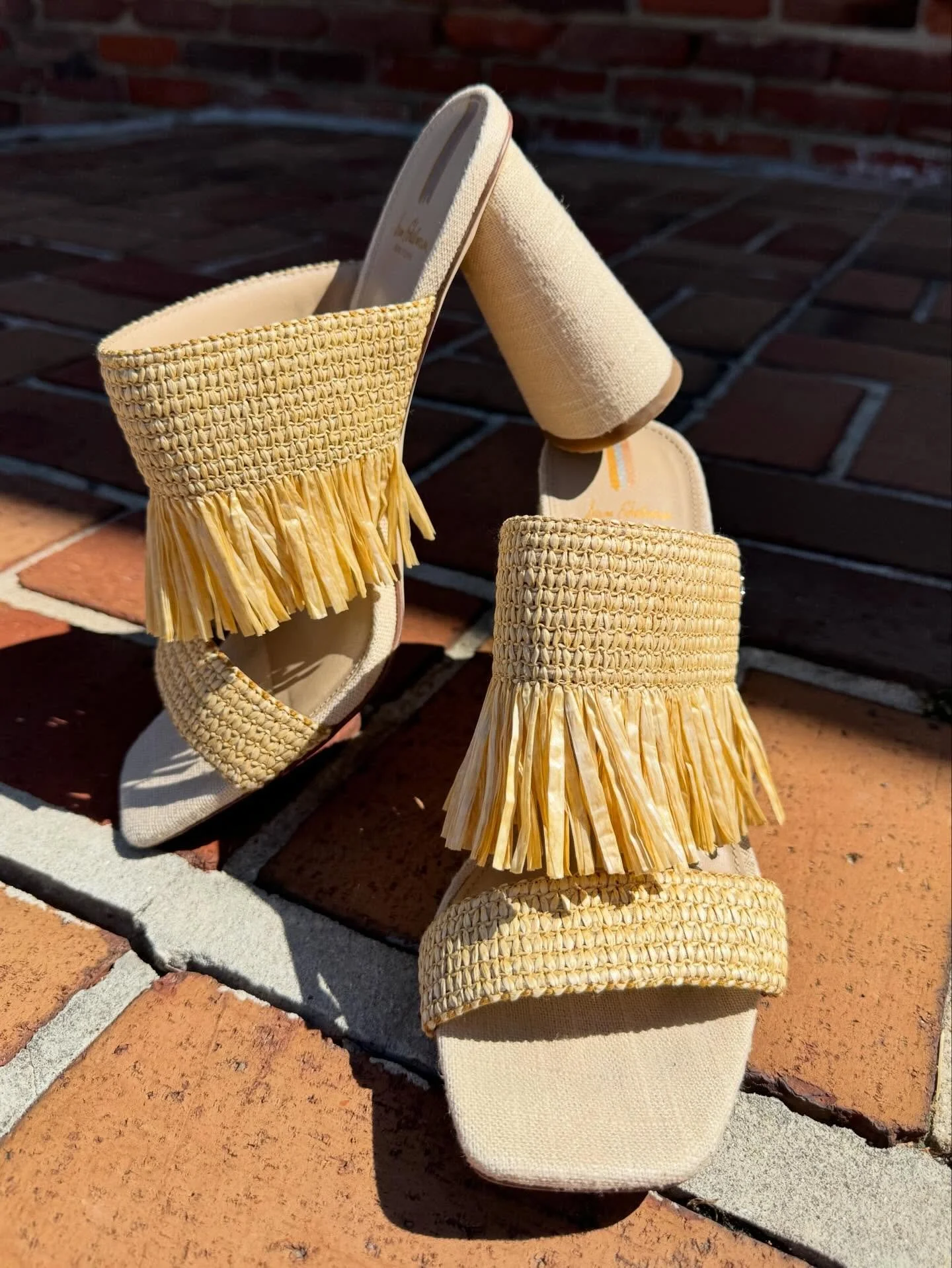 We have been getting the cutest summer shoes!!! 

1) Sam Edelman, Size 9, $44.99
2) Zara, NEW, Size 39, $34.99
3) Larroude, Size 8, $93.99
4) Ann Taylor, Size 10, $38.99
5) Stuart Weitzman, Size 9, $75.99

All available on our Shopify site 

#shopnow