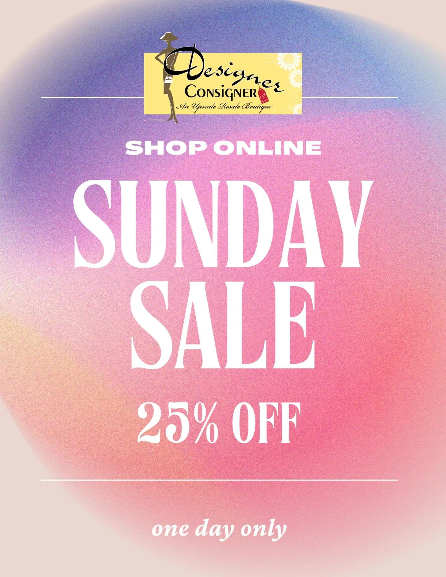 25% OFF! (New Arrivals Excluded!) 
All day Sunday, May 31st! 
Head to our Shopify site and click the &ldquo;Shop Sale&rdquo; button on the banner at the top! 
There are over 2,500 items on sale! 
FREE SHIPPING!