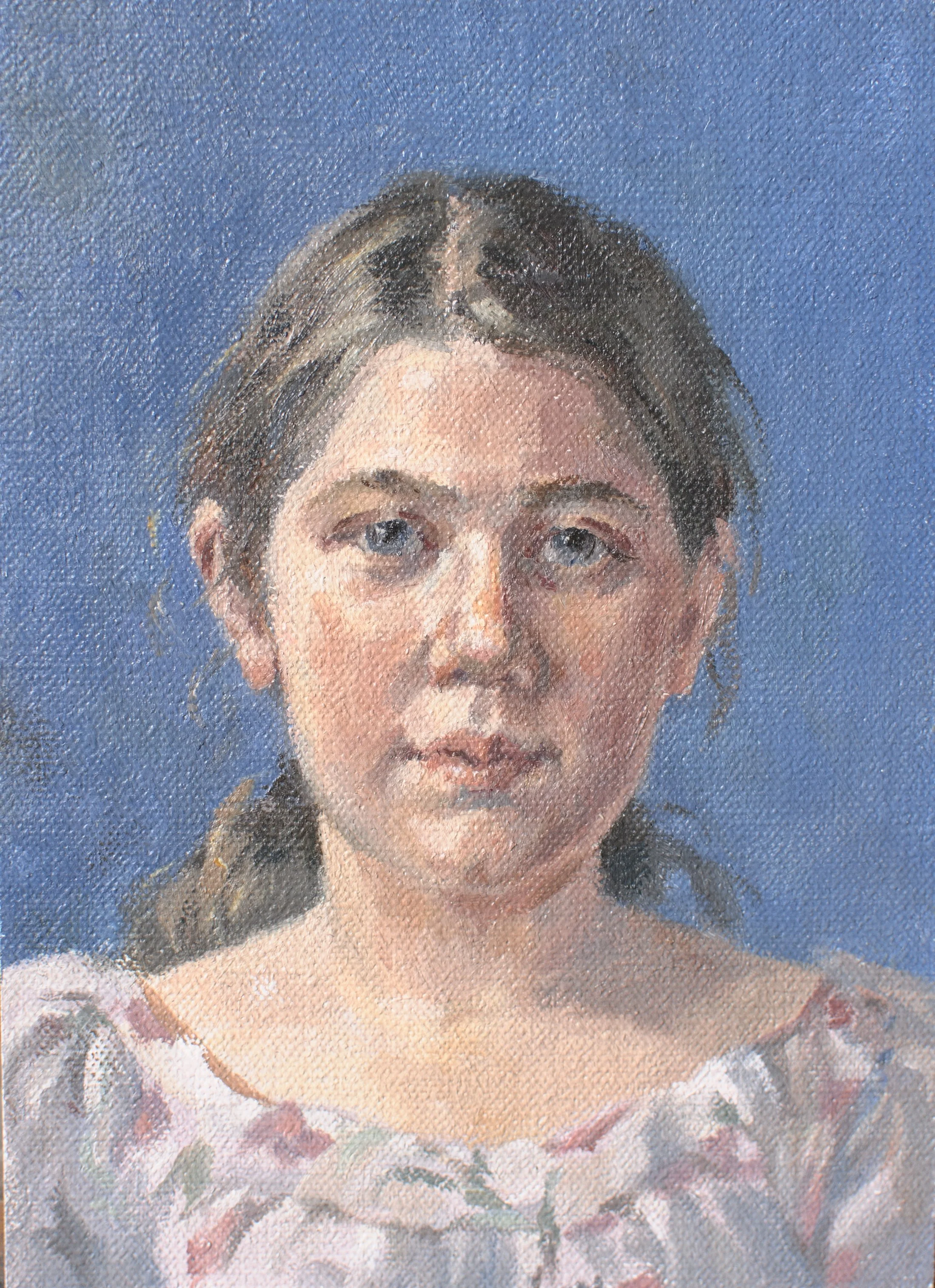 Eliza, 2026 • oil on panel • 17.5 × 12.5 cm