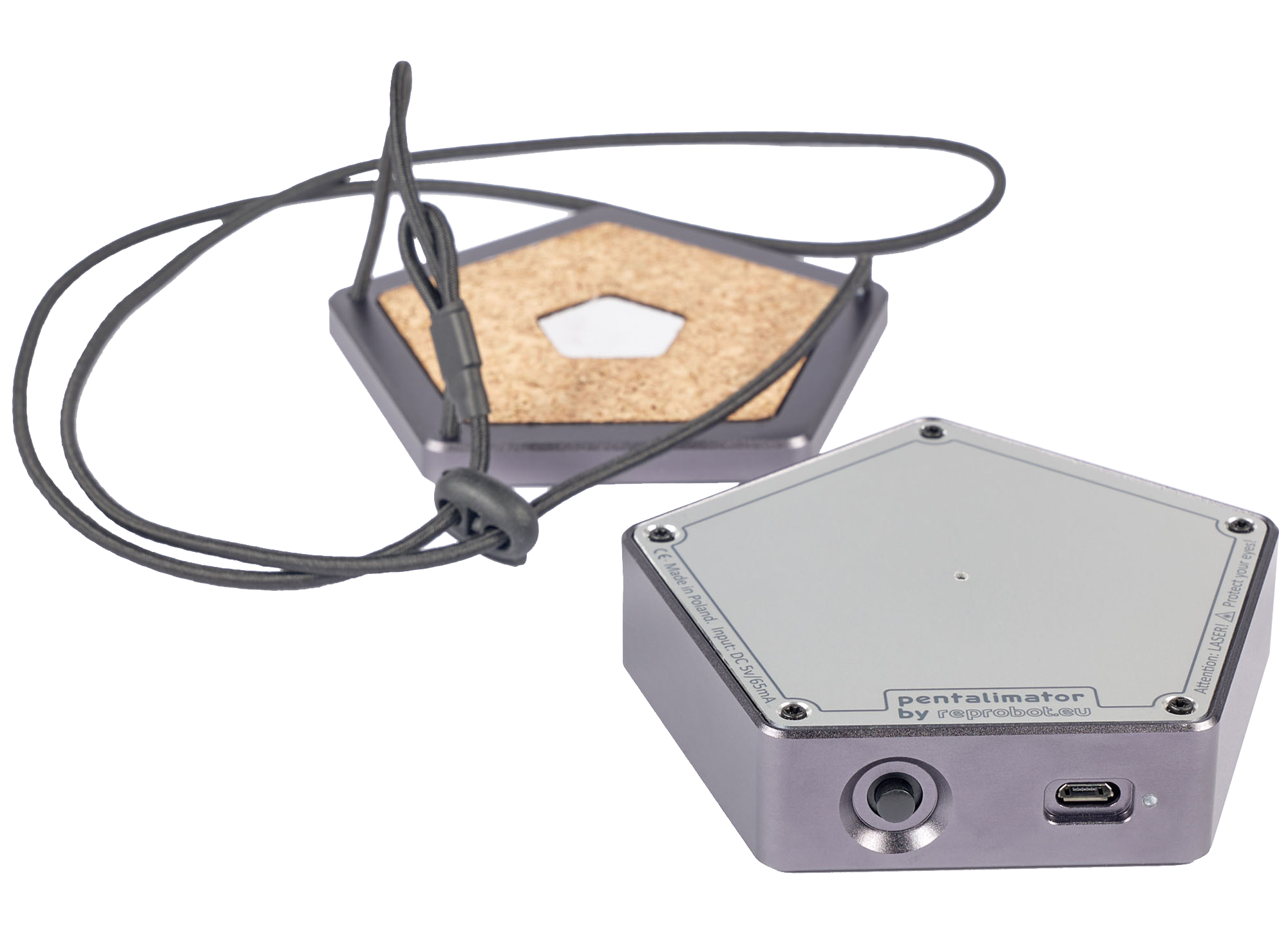Pentalimator laser collimator with mirror plate for reprographic camera alignment