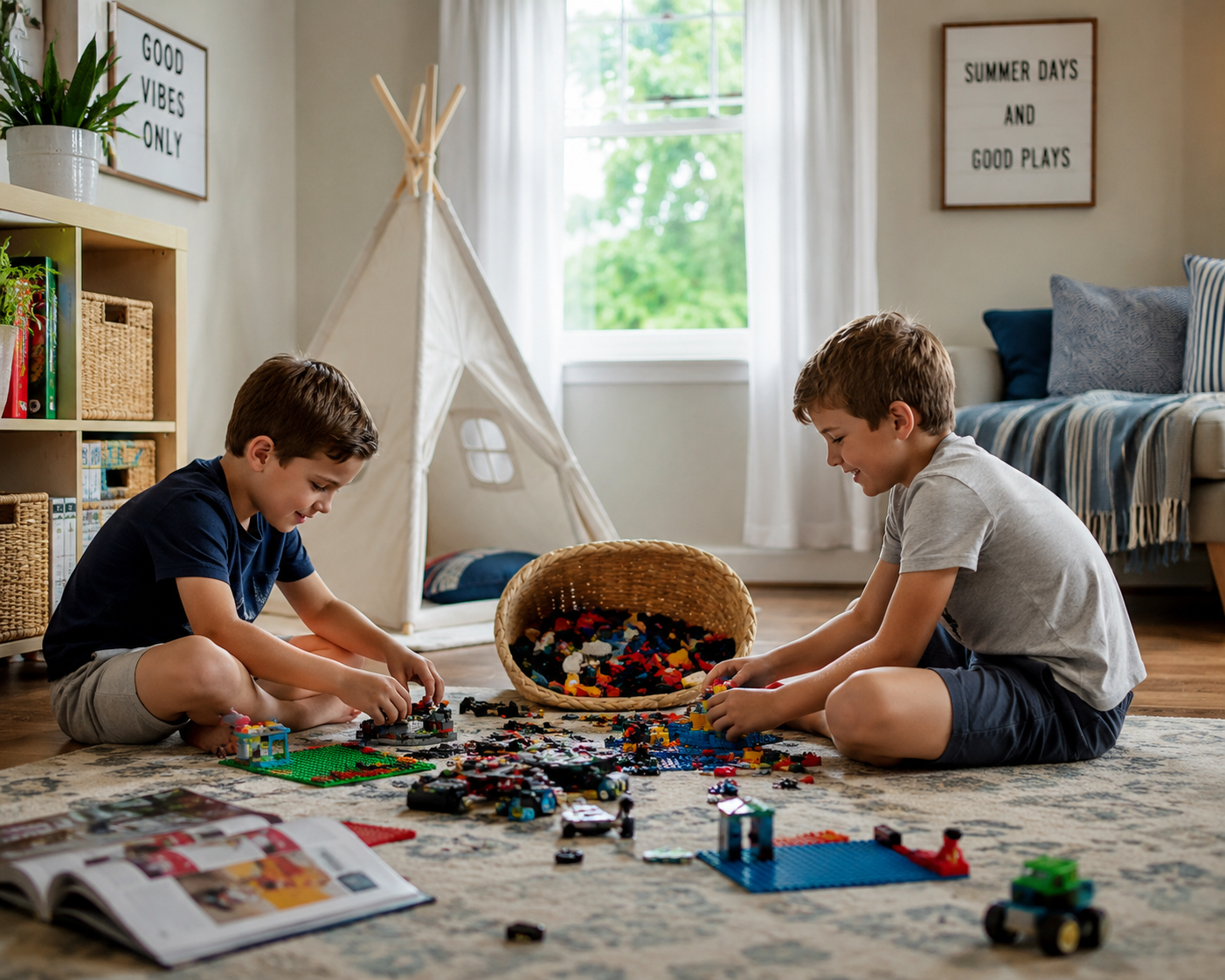 ✨ 5 Indoor Screen-Free Summer Activities for Kids