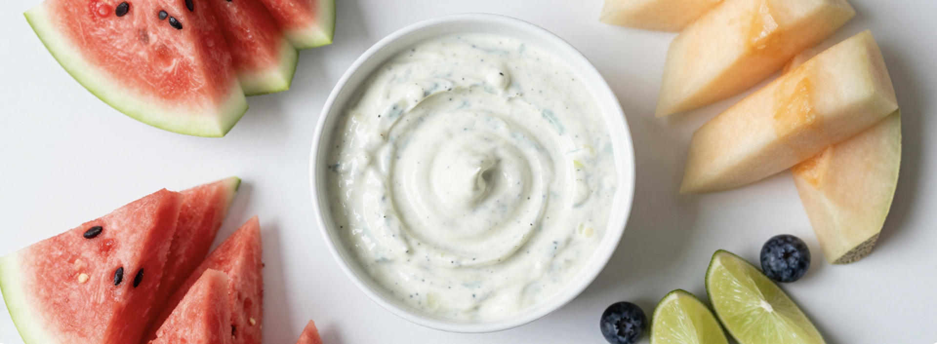 Creamy Lime Fruit Dip 🍋‍🟩