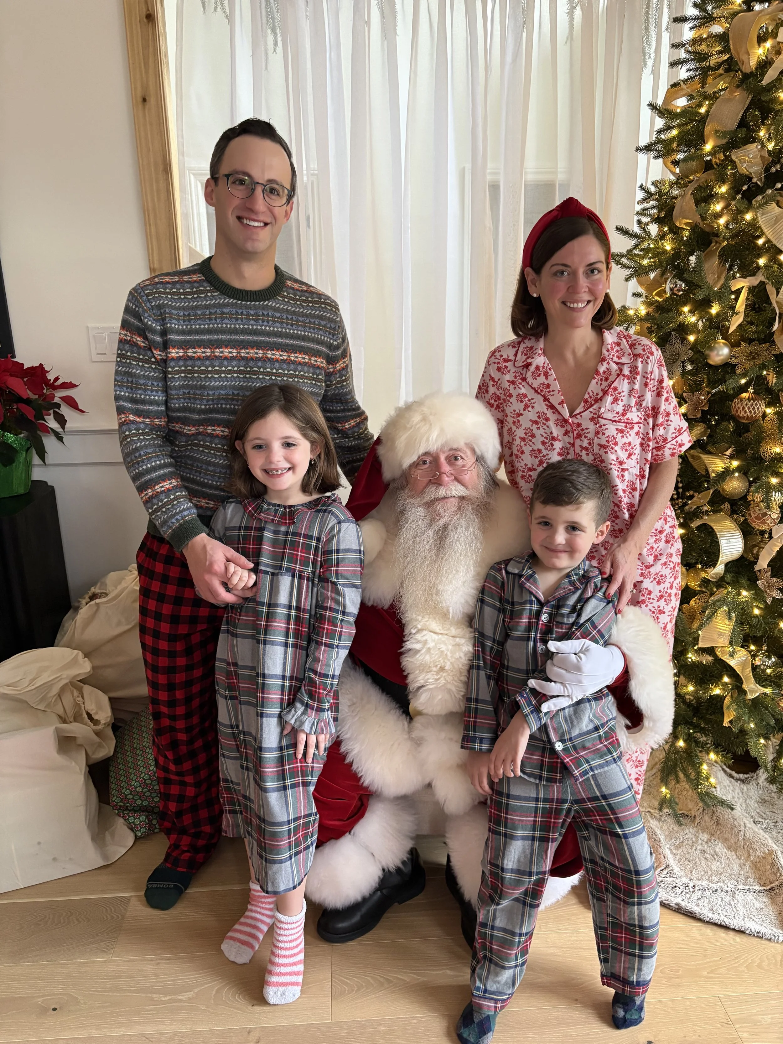 Santa at The Book Nook