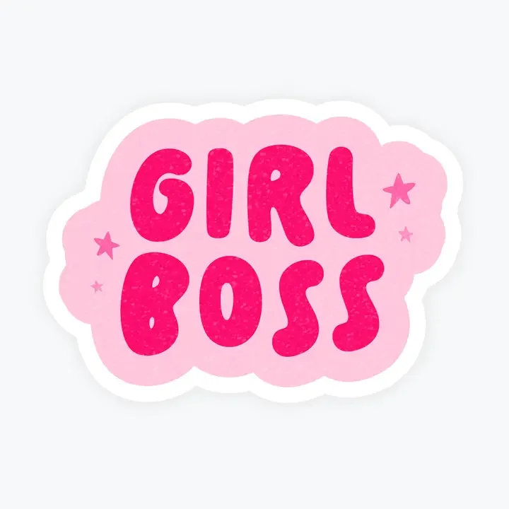 Girl Boss Sticker