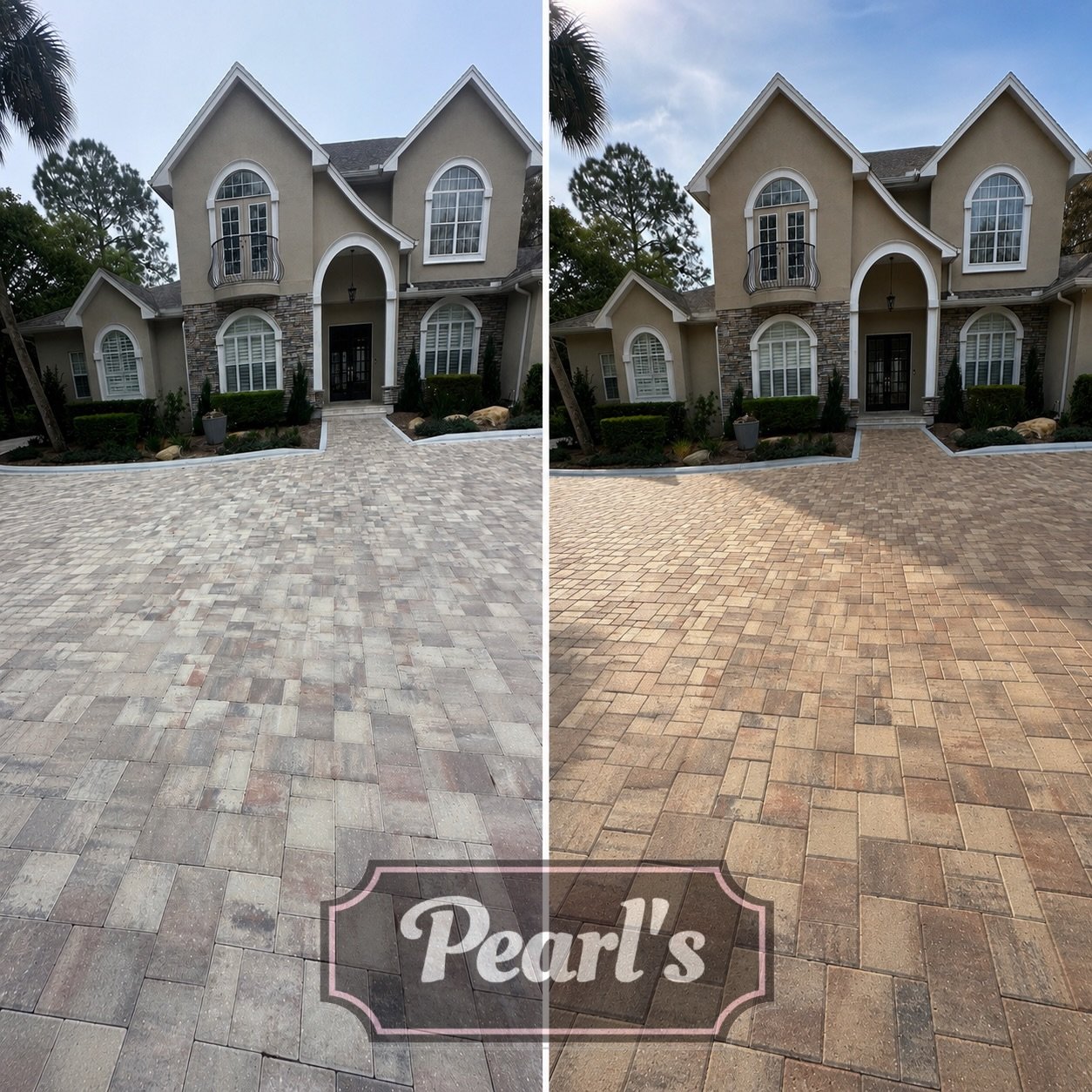 First impressions start at the driveway. ✨

This paver driveway got a complete refresh with a professional cleaning, bringing back its natural color and helping the entire property stand out again.

The difference is in the details.

📍Serving SWFL
?