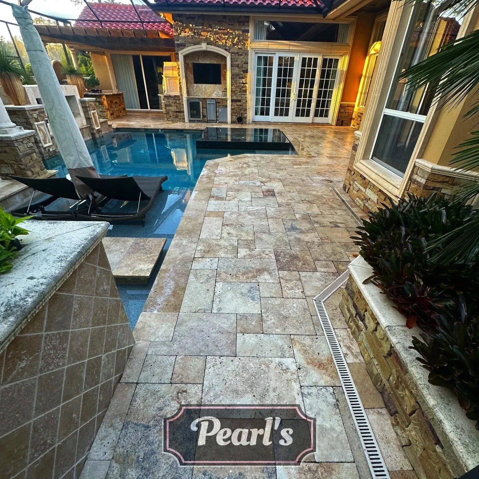 Travertine Sealing