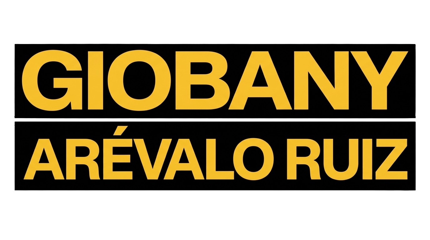 GIOBANY ARÉVALO RUIZ