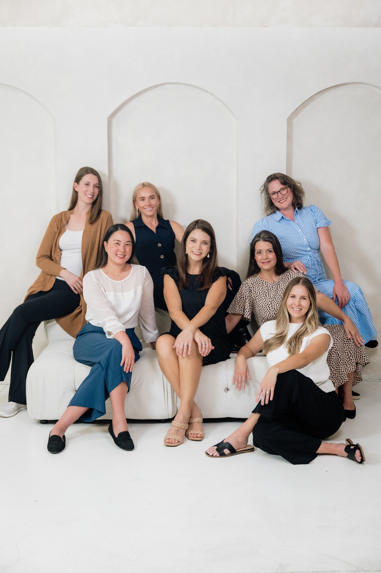 The Anchor Pelvic Therapy Team, all clinicians smiling at camera.