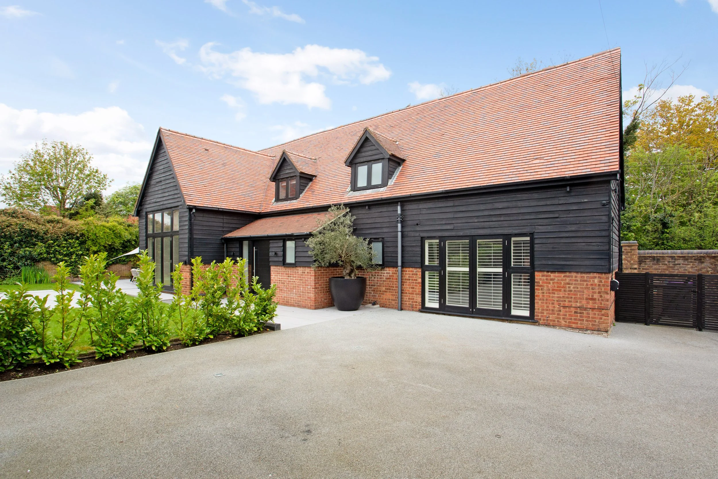 An image of the outside of the house