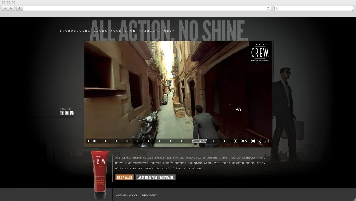 Video player allowed viewers to control the camera angle at every turn.