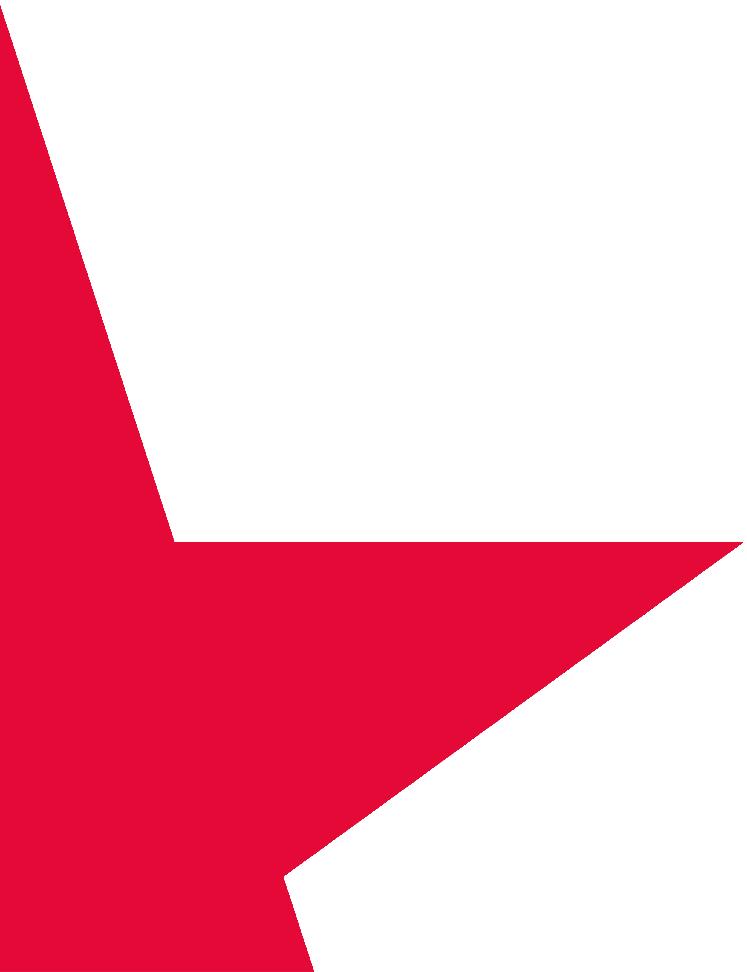 Red and black geometric abstract graphic with sharp angles and shapes.