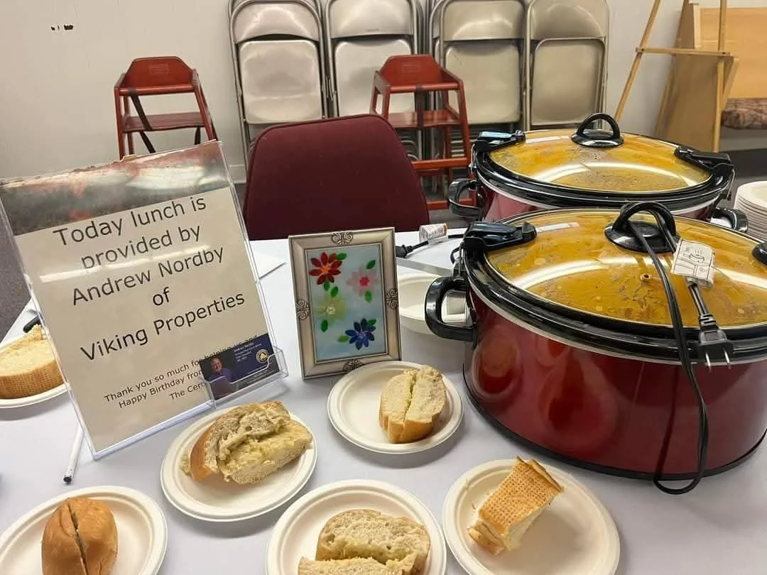 Lunch Offered – Ginny, Volunteer