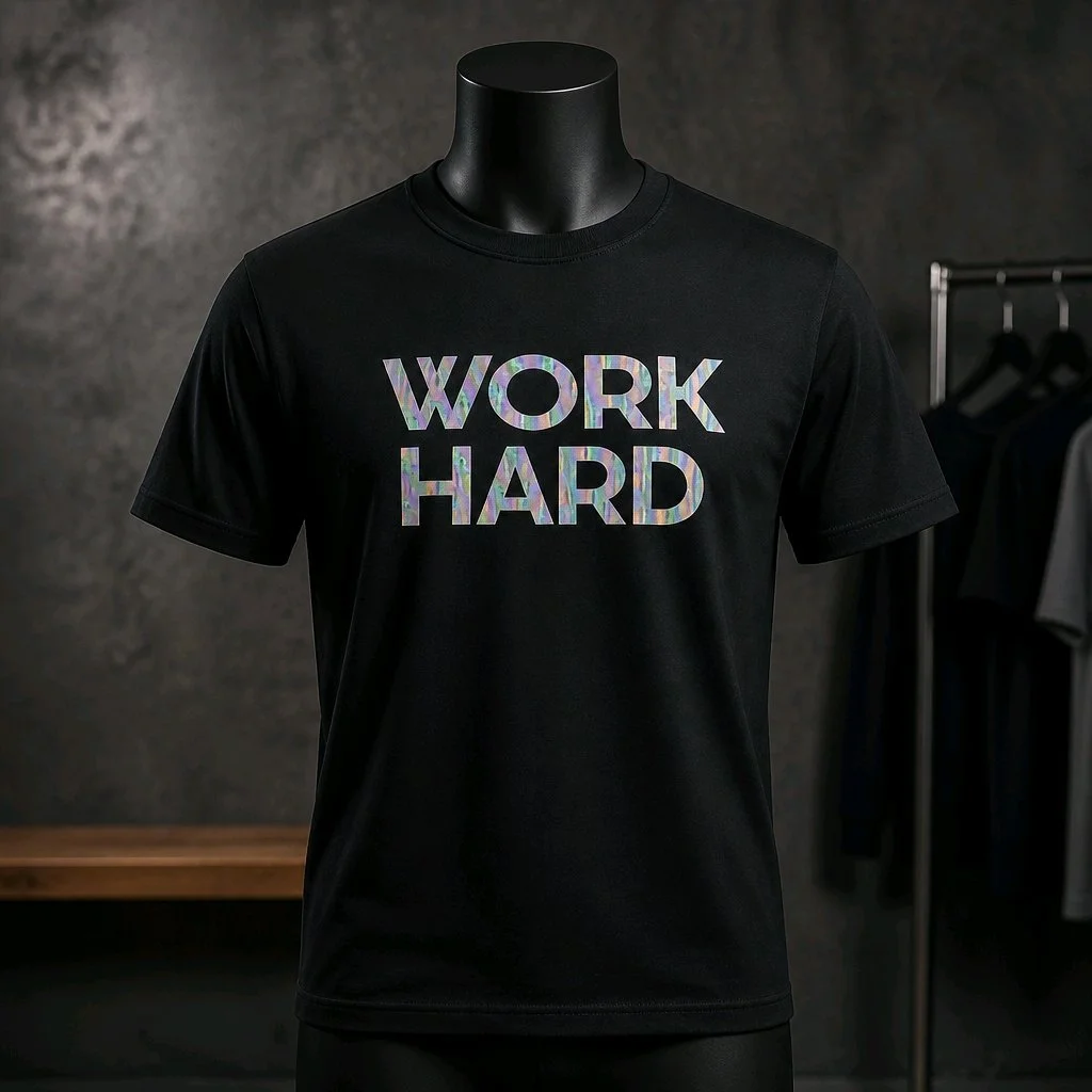 'WORK HARD' Motivational Tee