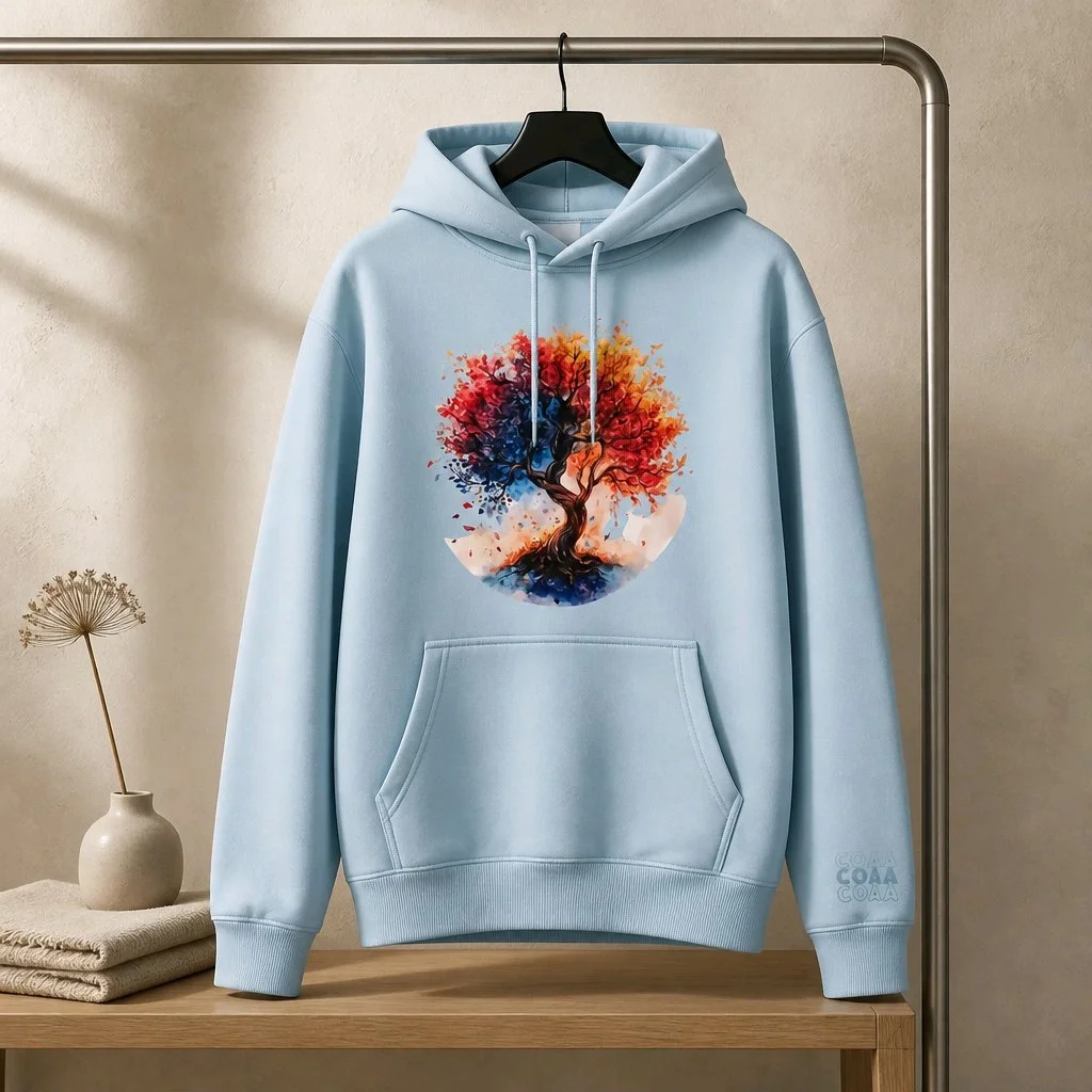 Tree of Life Hoodie-Medium Weight
