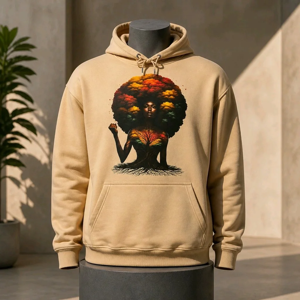 Fusion Afro Tree Hoodie