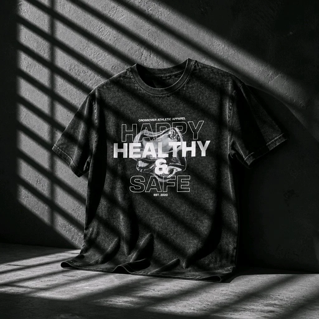 Limited Edition 'Happy, Healthy, Safe' Graphic Tee