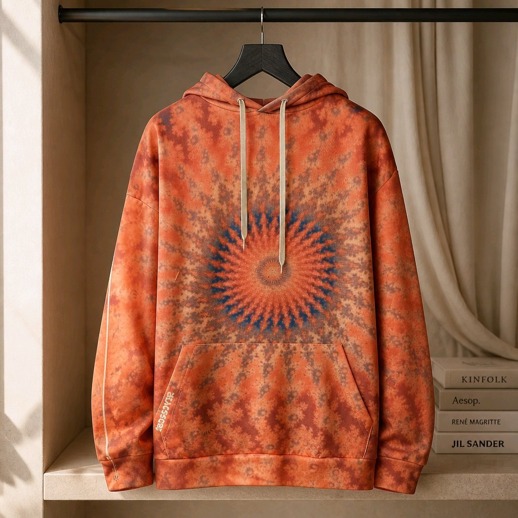 Spiral Vortex Lite Weight Hoodie