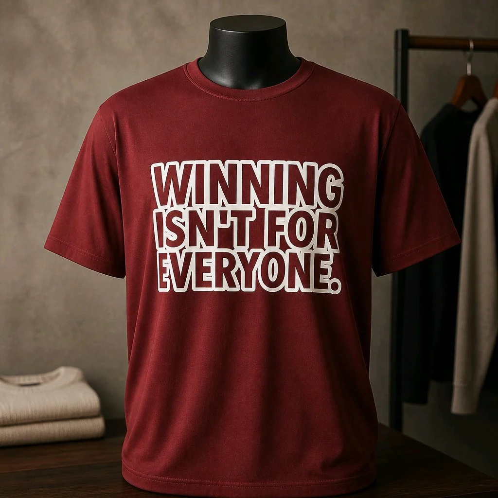 WINNING ISN'T FOR EVERYONE