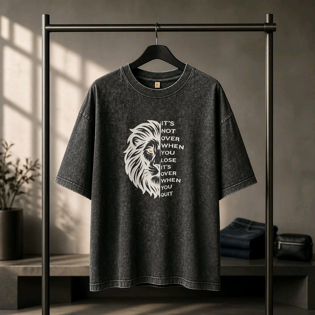 Lionheart Motivational Graphic Tee