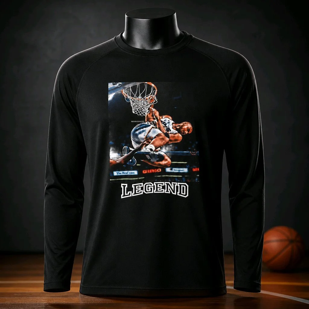 Legend Basketball Graphic Long Sleeve Shirt