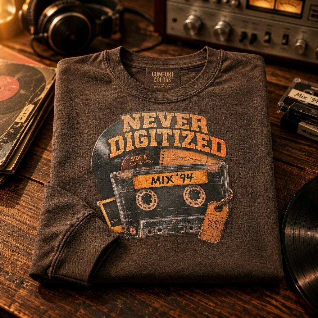 Never Digitized