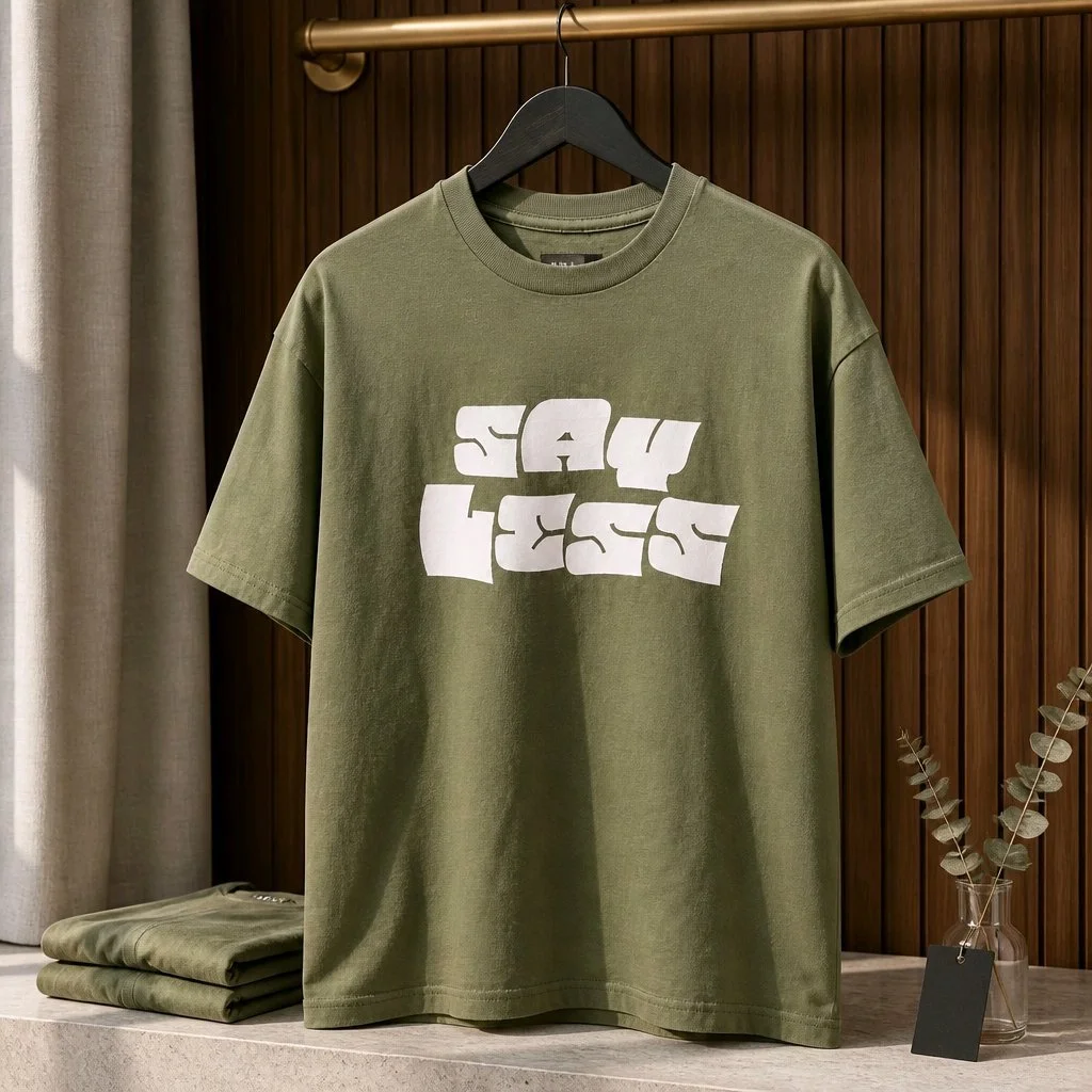 "Say Less" Oversized Tee