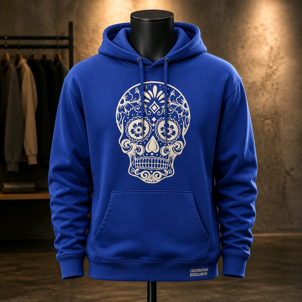 Bold Skull Hoodie - Premium Soft