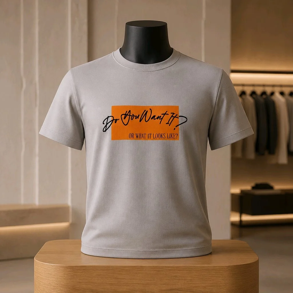 Motivational Graphic Tee - "Do You Want It?"