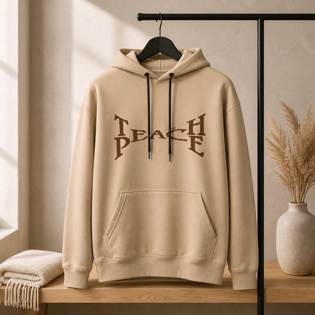 Teach Peace Hoodie-XL