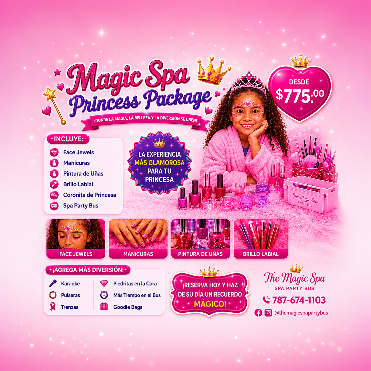 Magic Spa Princess Package