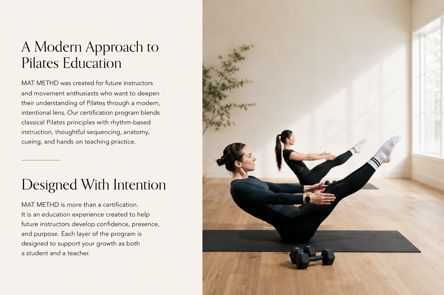 MAT METHD Teacher Training Deposit