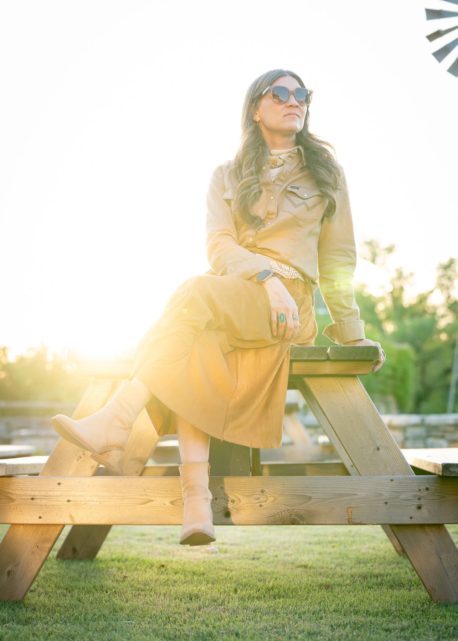 Model Karla during Golden Hour Texas Hill Country.jpg