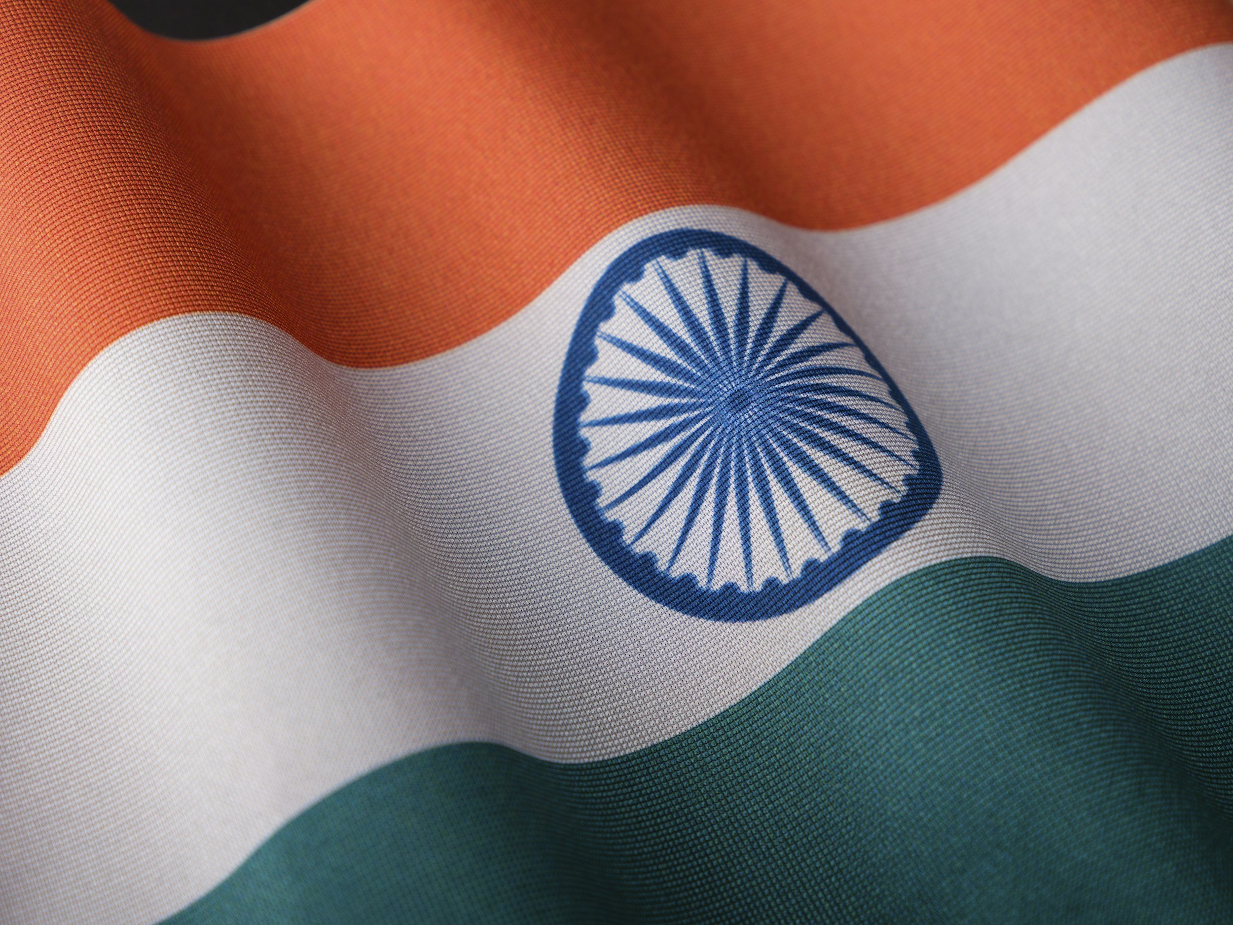 Indian flag symbolizing VedOrigin’s alignment with Viksit Bharat 2047.