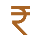 Indian rupee symbol