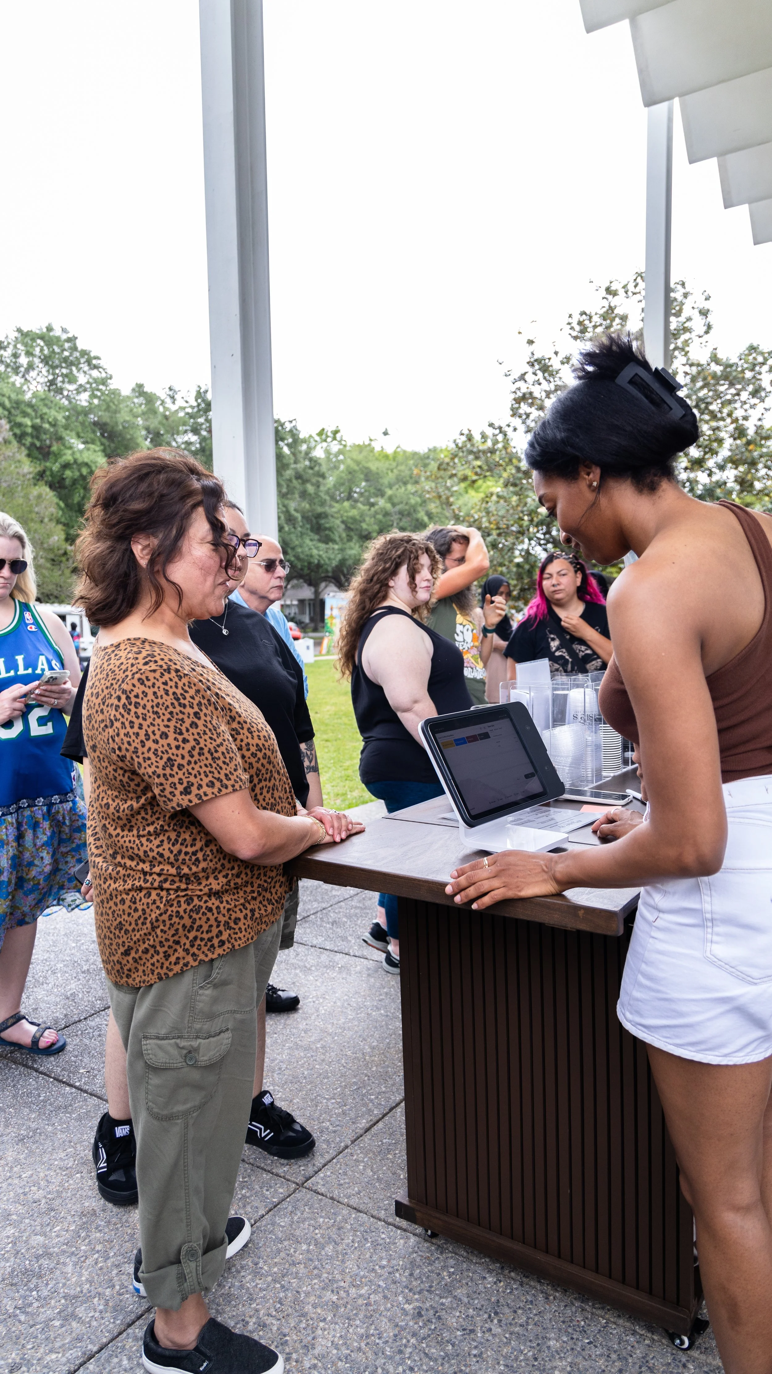 Elsie's Coffee serving guests at a private gathering through its mobile coffee experience.