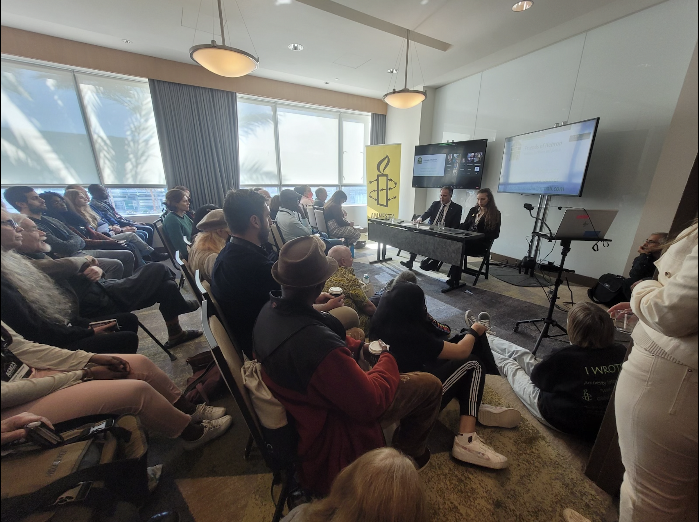 Update: Friends of Hebron at Amnesty USA AGM